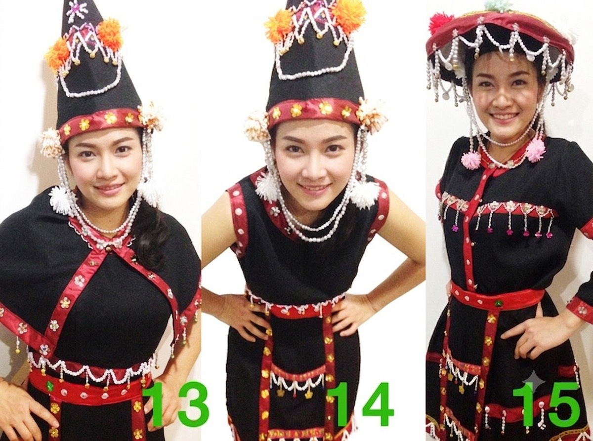 ชุดชาวเขาสวยสวย